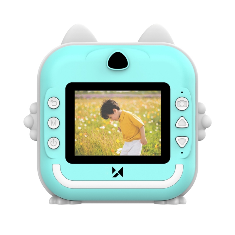 Wozinsky WDT-02 Termikus nyomtató kamerával gyerekeknek – kék