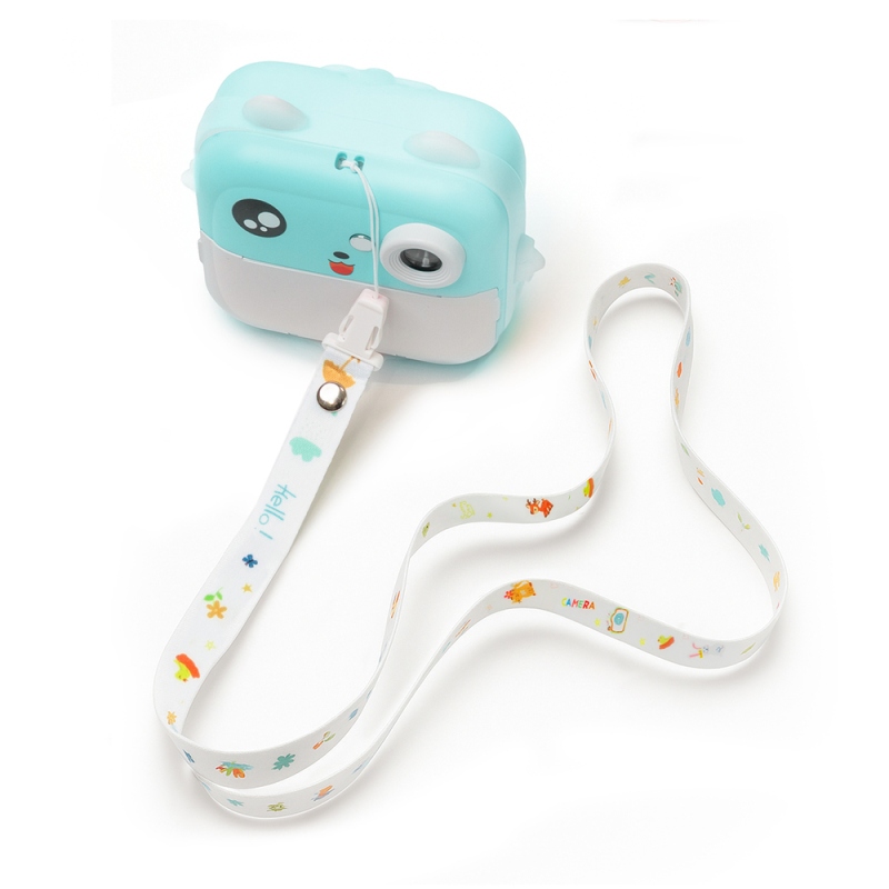Wozinsky WDT-02 Termikus nyomtató kamerával gyerekeknek – kék