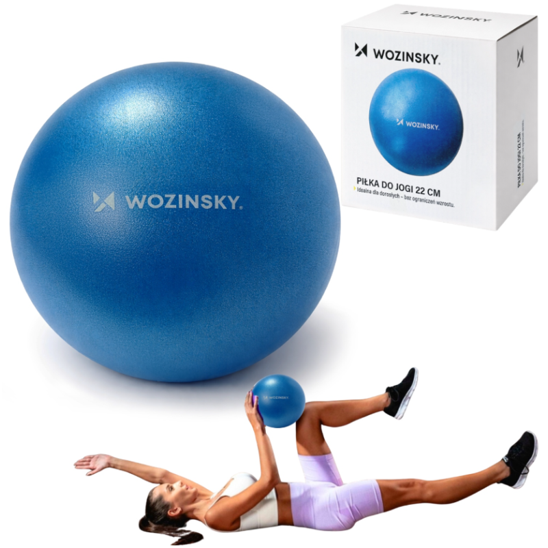 Wozinsky WPDP-N22 rehabilitációs labda, 22 cm – kék