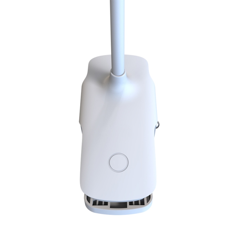 Wozinsky VT-02 Mini LED olvasólámpa kapcsokkal és USB-C kábellel, 80 cm – fehér