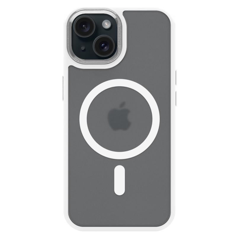 Tactical MagForce Hyperstealth 3.0 tok az Apple iPhone 15-hez, hófehér