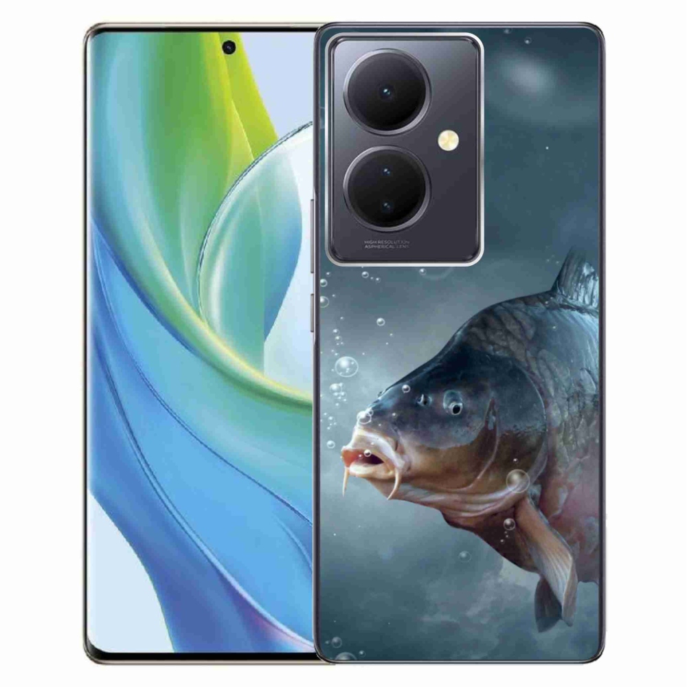 Gél borítás mmCase a Vivo V29 Lite 5G-n - ponty és buborékok