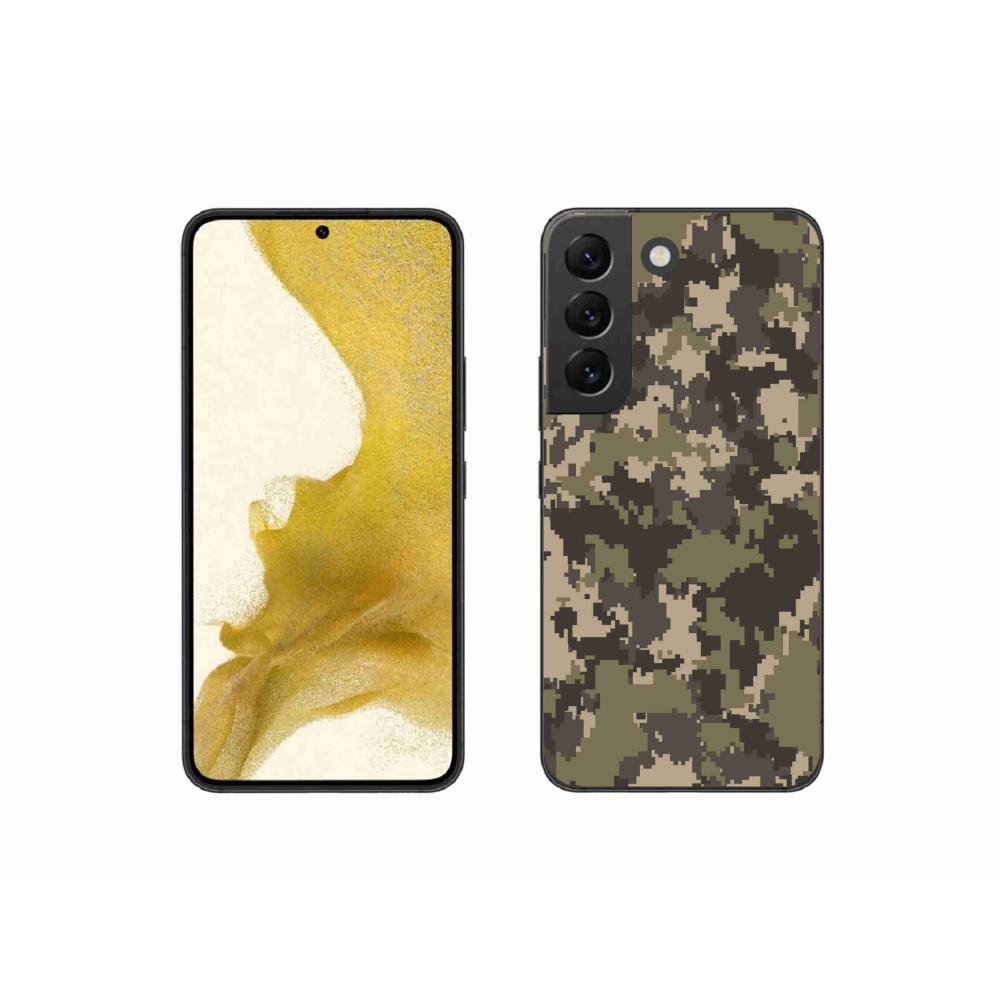 Zselés borítás mmCase Samsung Galaxy S22 5G - terepszínű mintázat 12