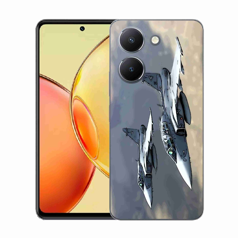 Gél borítás mmCase a Vivo Y36-hoz - vadászgépek