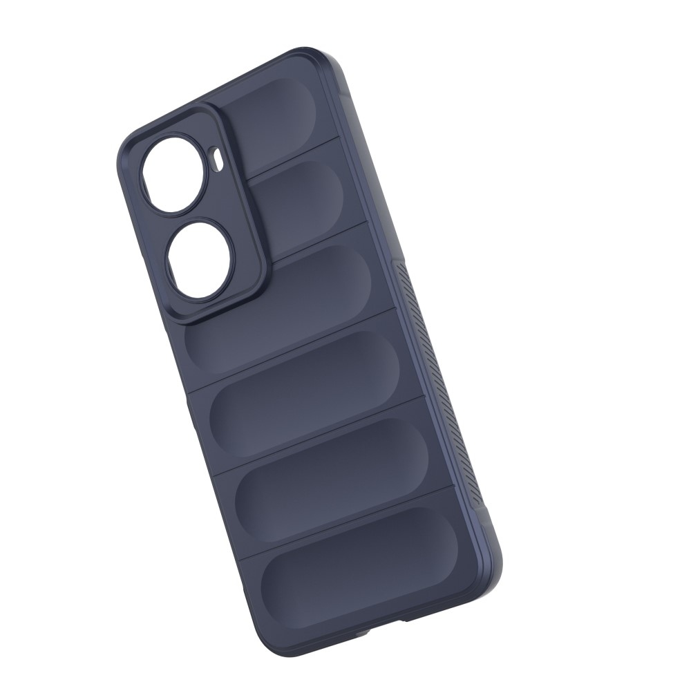 Rugg tartós zselés tok Huawei Nova 12 SE-hez - sötétkék