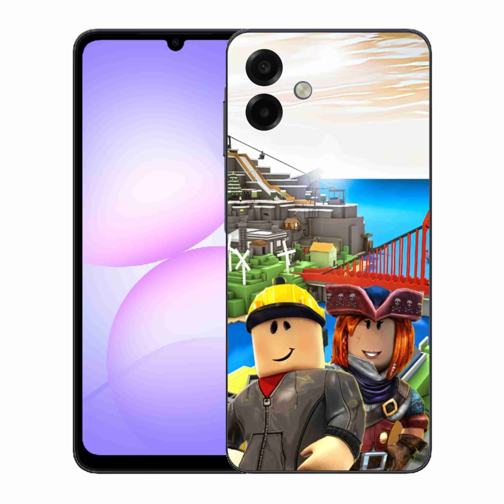Gél védőhuzat mmCase Samsung Galaxy A07 4G - roblox 1