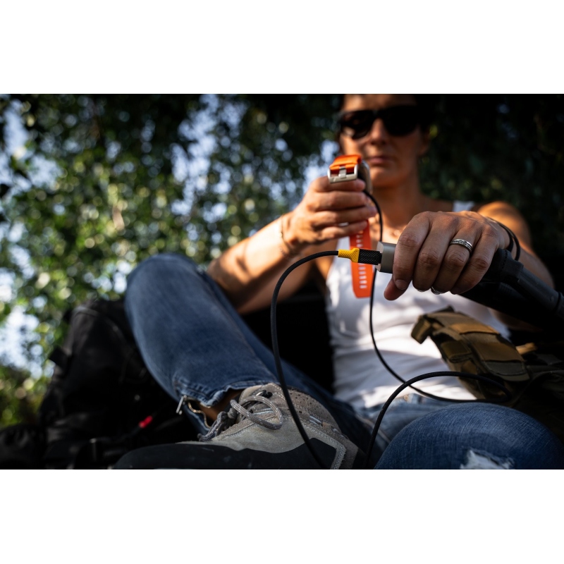 Tactical Recce 3:20 kábel Apple Watch-hoz Fekete/sárga
