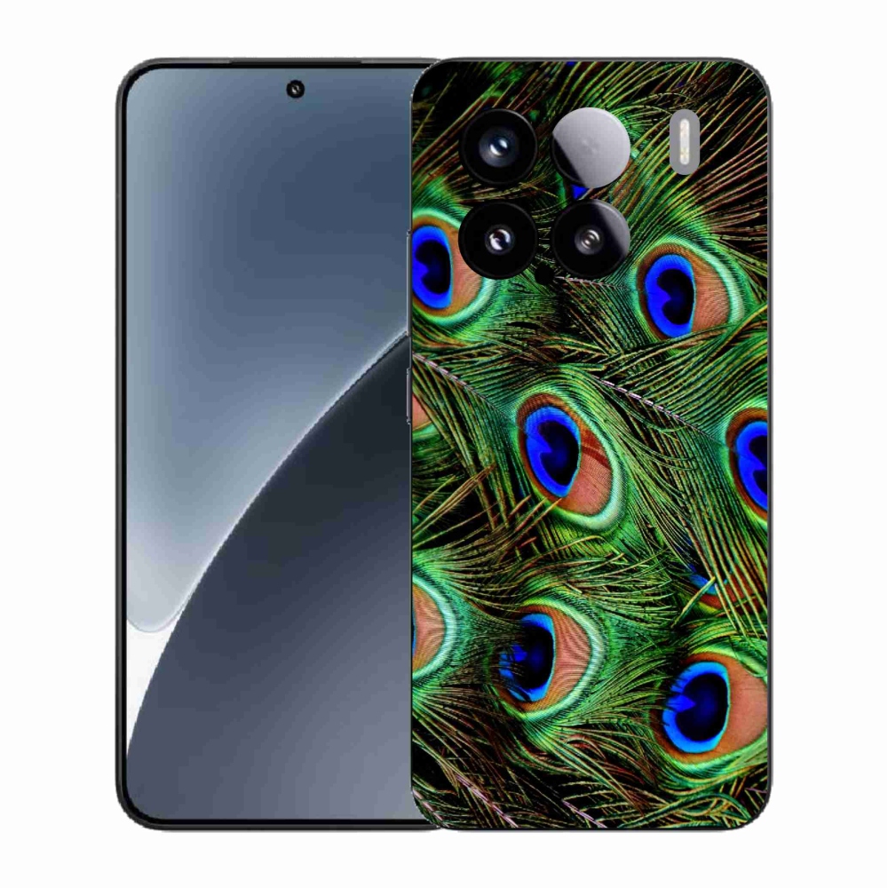 Gél borítás mmCase a Xiaomi 15-öshöz - pávatoll