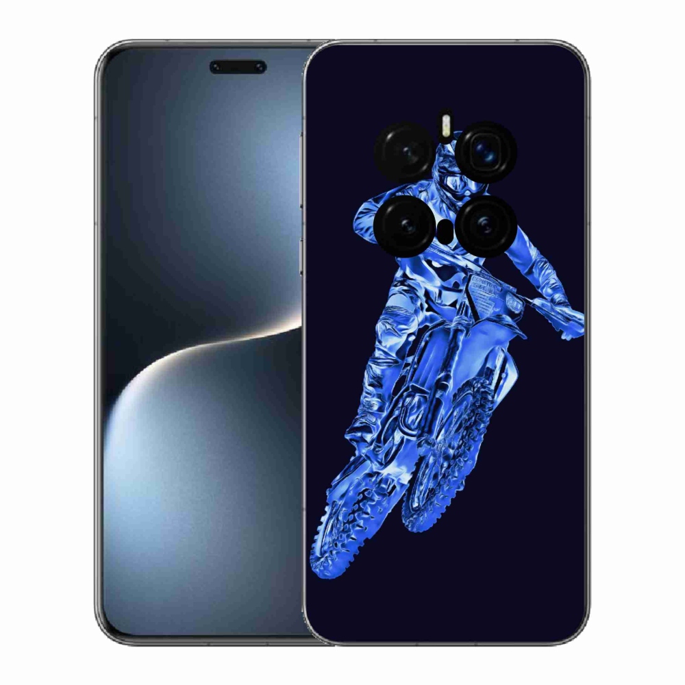 Zselés borítás mmCase a Honor Magic 7 Pro 5G számára - motocross 1