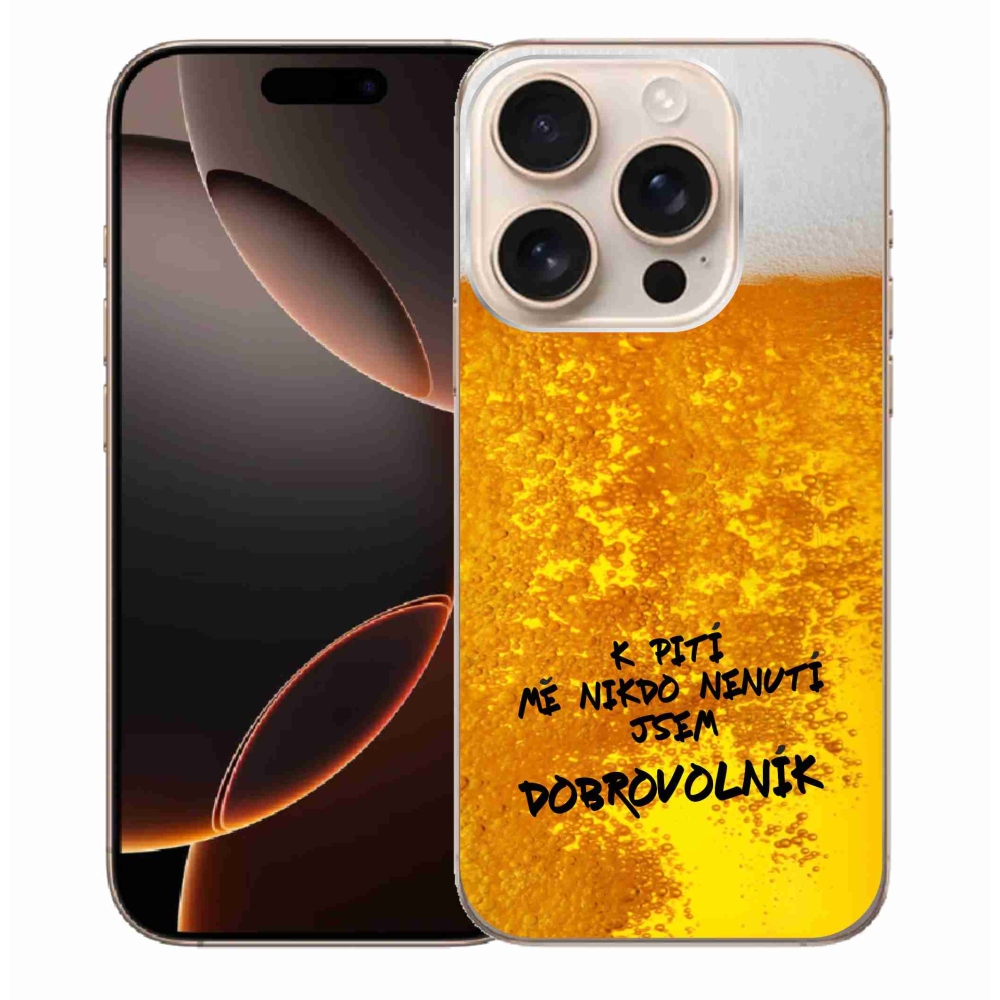 Gél borítás mmCase iPhone 16 Pro Max készülékhez - sör motívum 4