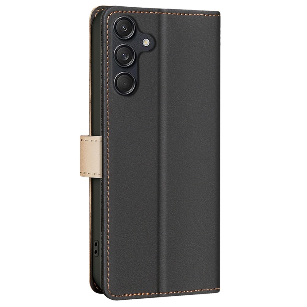 BNF DUO könyvtáska Samsung Galaxy A36 5G - fekete