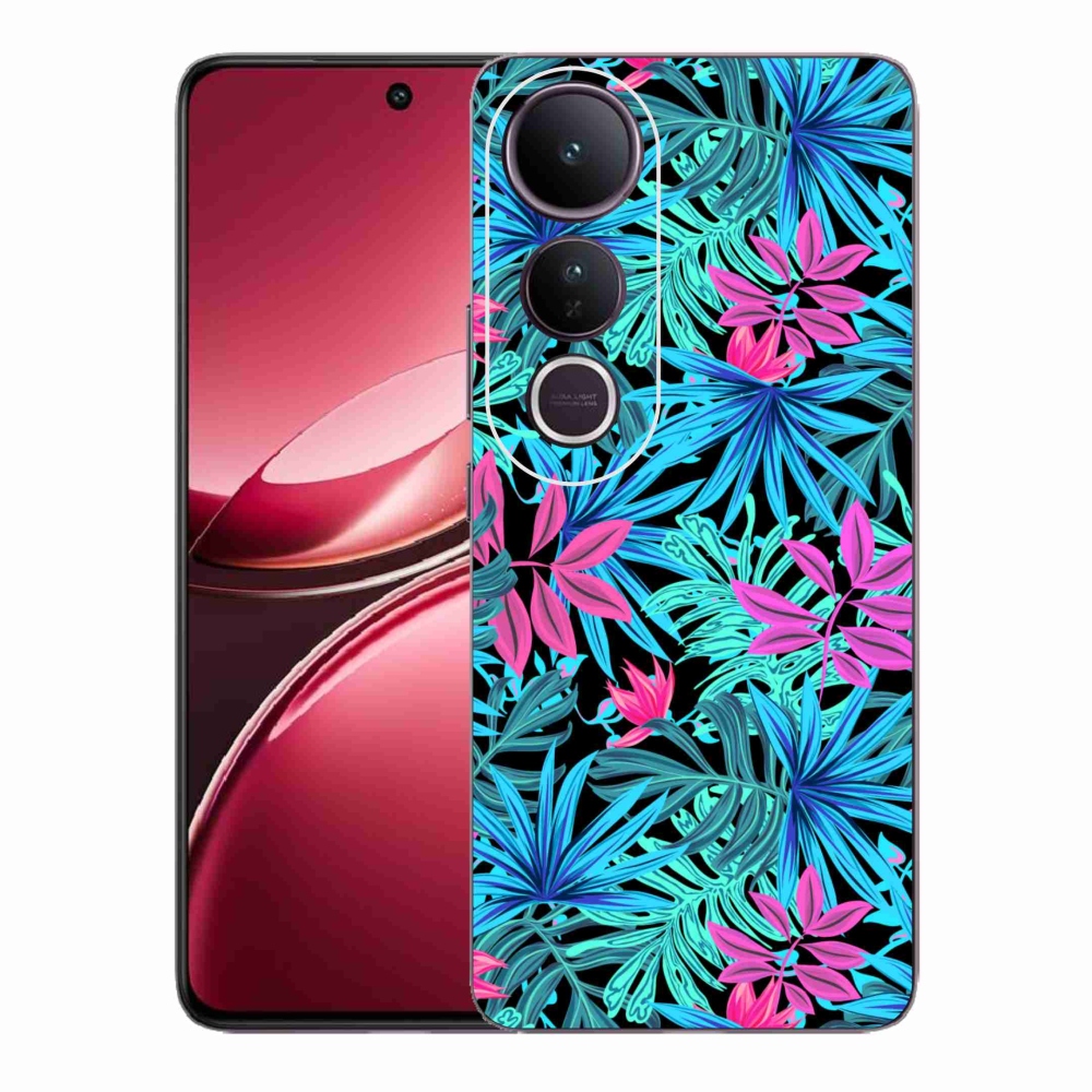 Gél borító mmCase a Vivo V50 Lite 4G/5G-hez - virágok 3