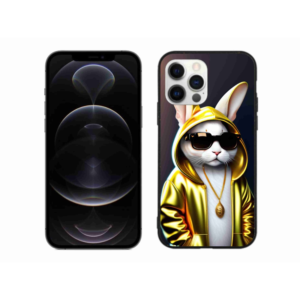 Zselés borítás mmCase iPhone 12 Pro Max készülékhez - cat boss