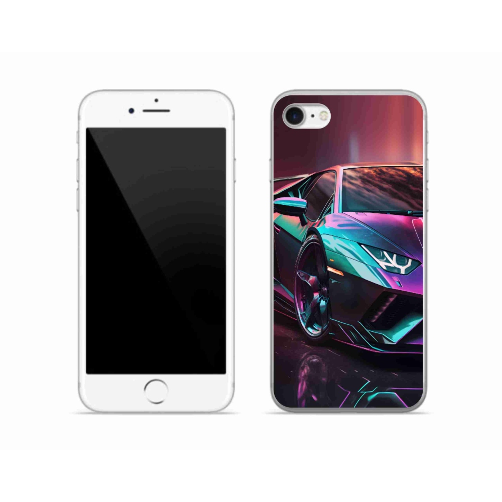 Zselés borítás mmCase iPhone SE (2020) - auto 8