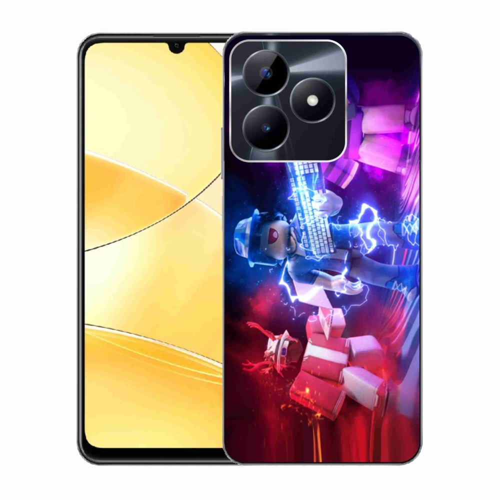 Zselés borítás mmCase a Realme C51/C53 készülékhez - roblox