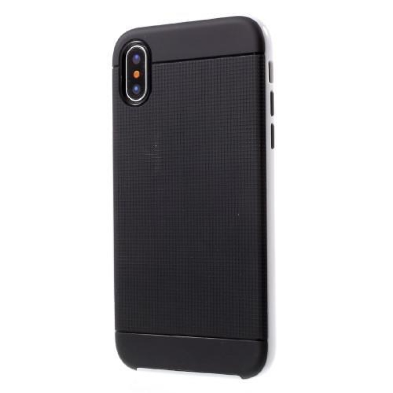 Hibrid tartós tok iPhone X készülékhez - fehér