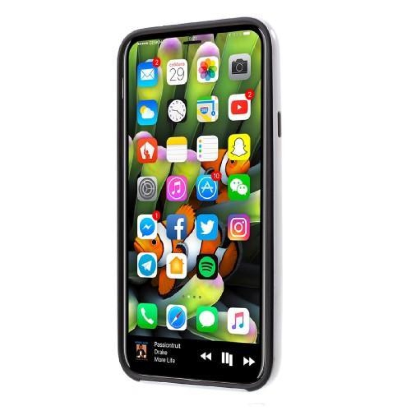 Hibrid tartós tok iPhone X készülékhez - fehér