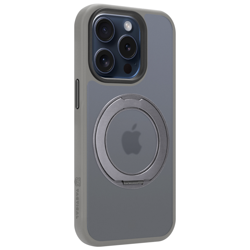 Tactical MagForce Hyperstand tok az Apple iPhone 15 Pro-hoz, világosszürke