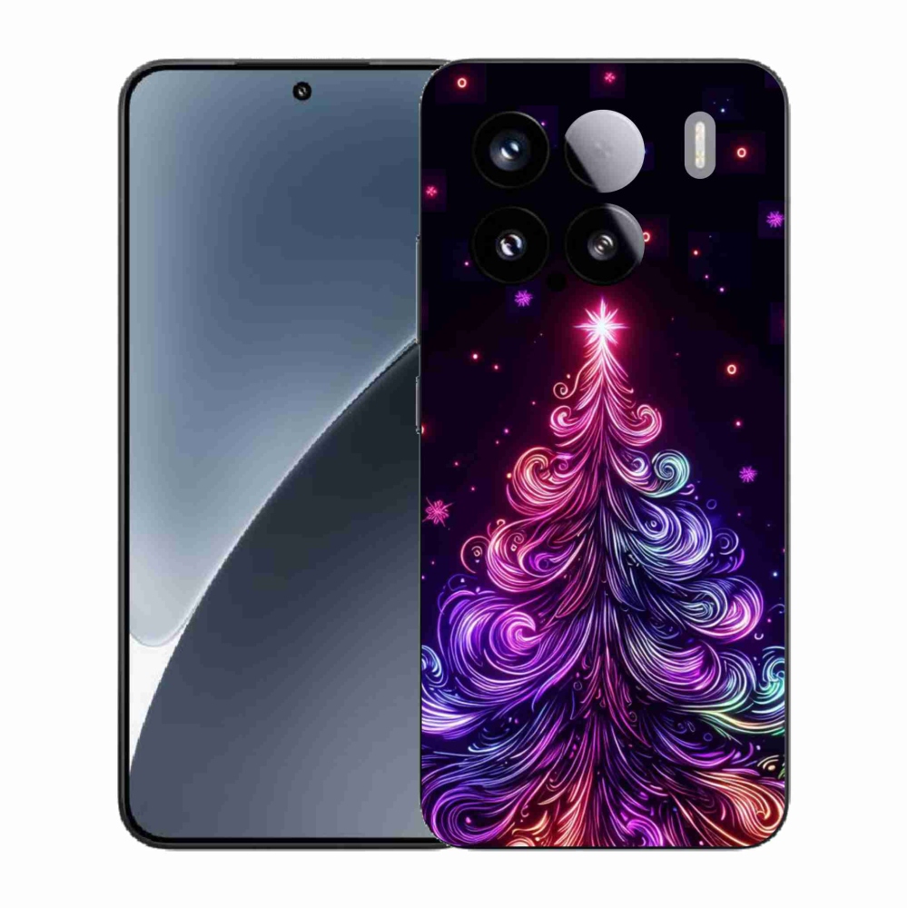 Gél borító mmCase a Xiaomi 15 - neon karácsonyfa 1