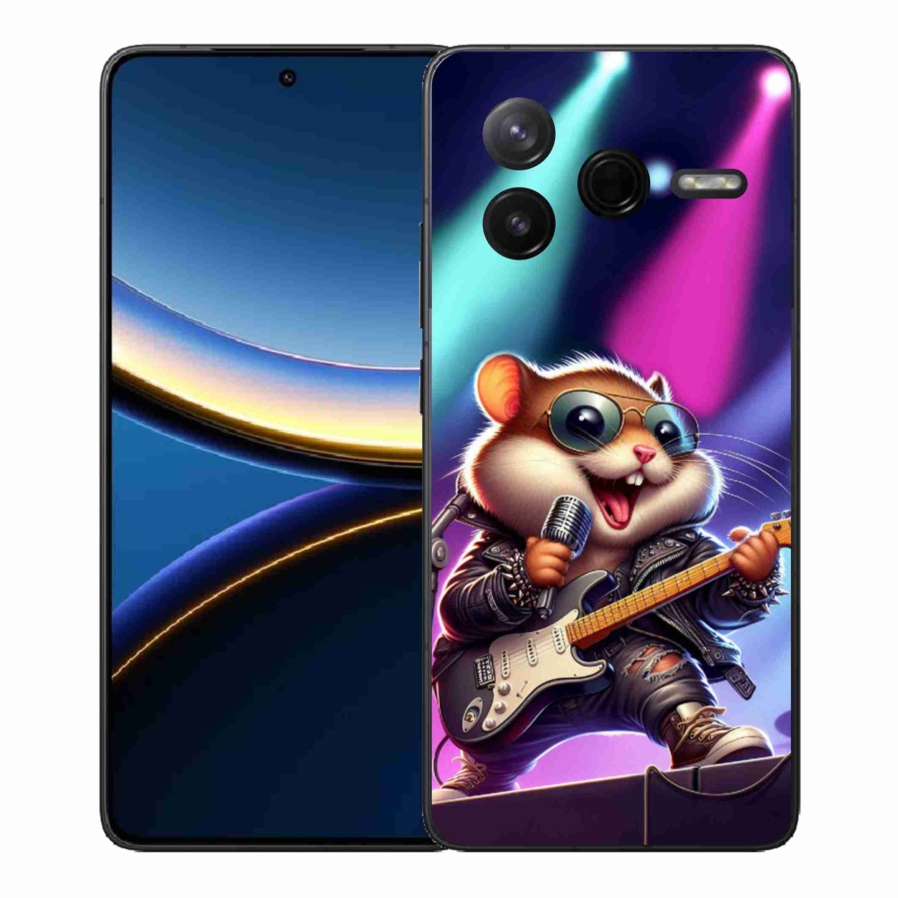 Gél borítás mmCase a Xiaomi Poco F7 Pro számára - hörcsög rocker