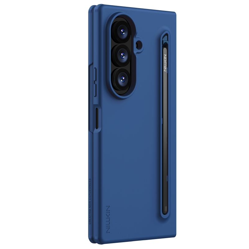 Nillkin Flex Pure Fold tolltartóval ellátott tok a Samsung Galaxy Z Fold 8-hoz, Ultra Blue