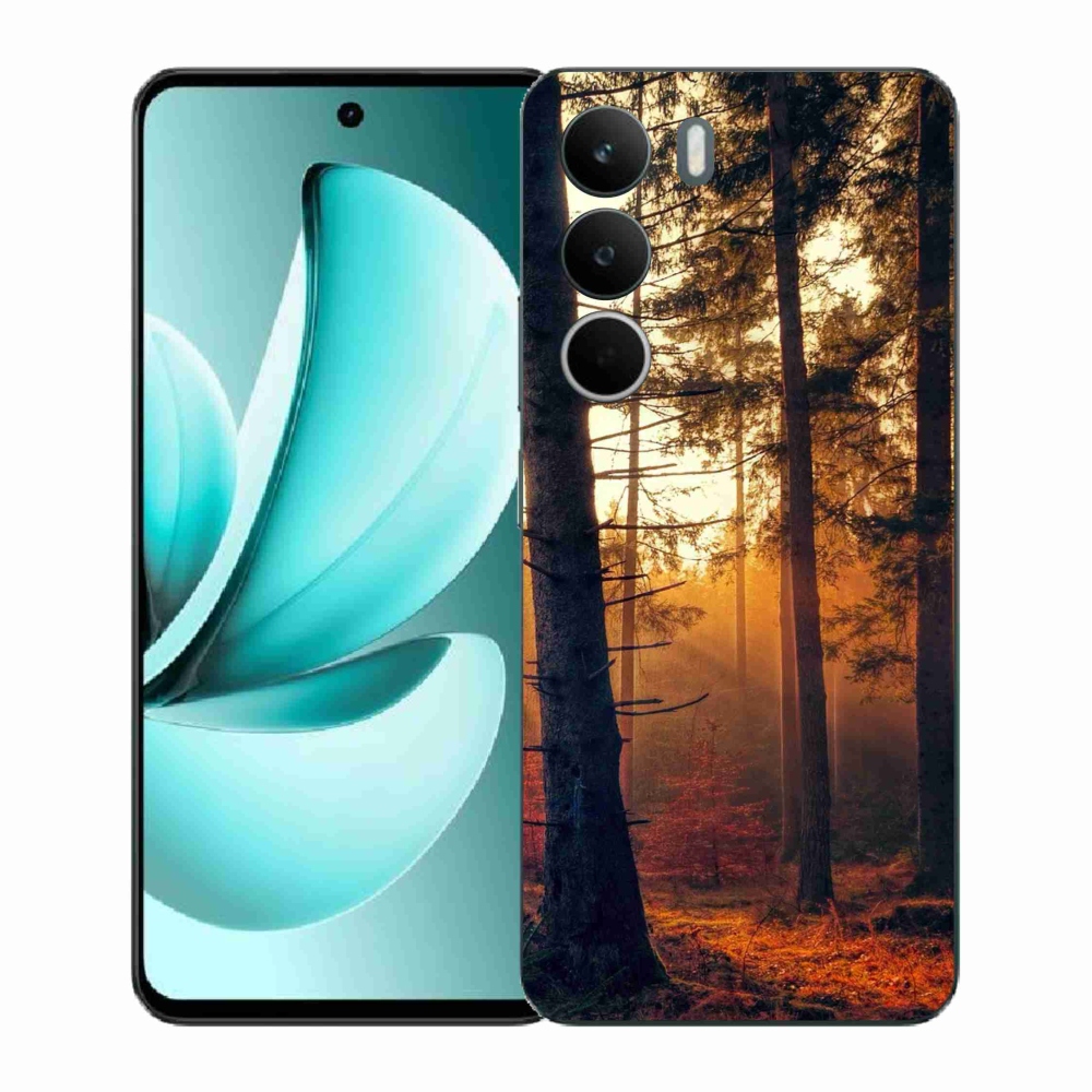 Zselés borítás mmCase a Realme C71 készülékhez - erdő