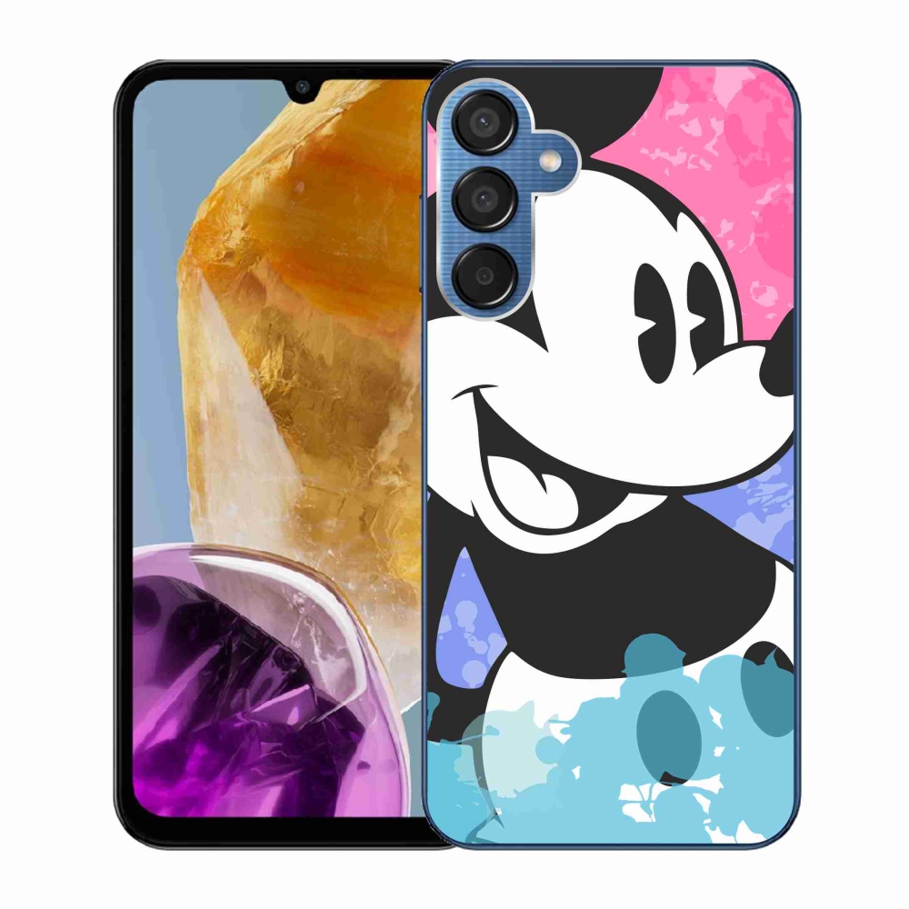 Gél védőhuzat mmCase Samsung Galaxy M15 5G - mickey egérhez