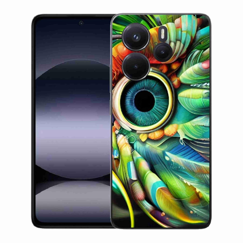 Gél borítás mmCase a Xiaomi Redmi Note 14-hez - absztrakt motívum 18