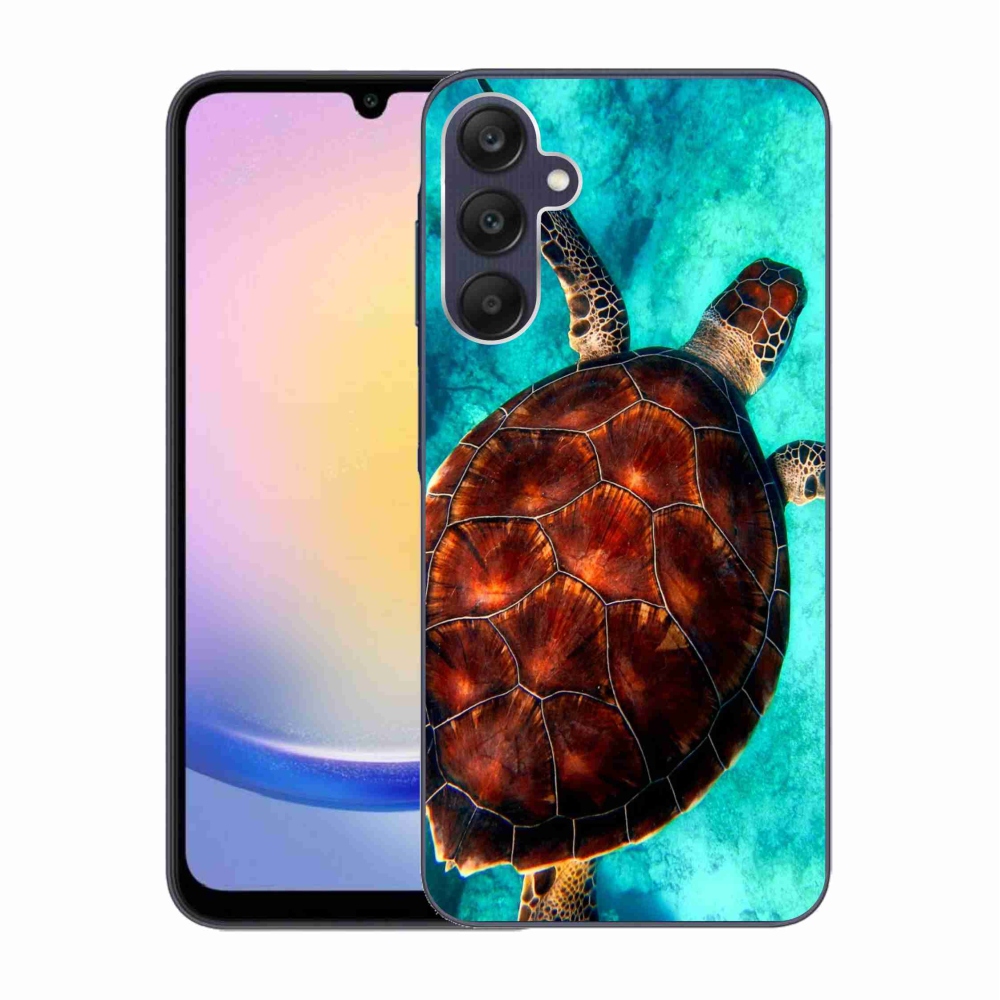 Gél védőhuzat mmCase Samsung Galaxy A25 5G - teknősbéka