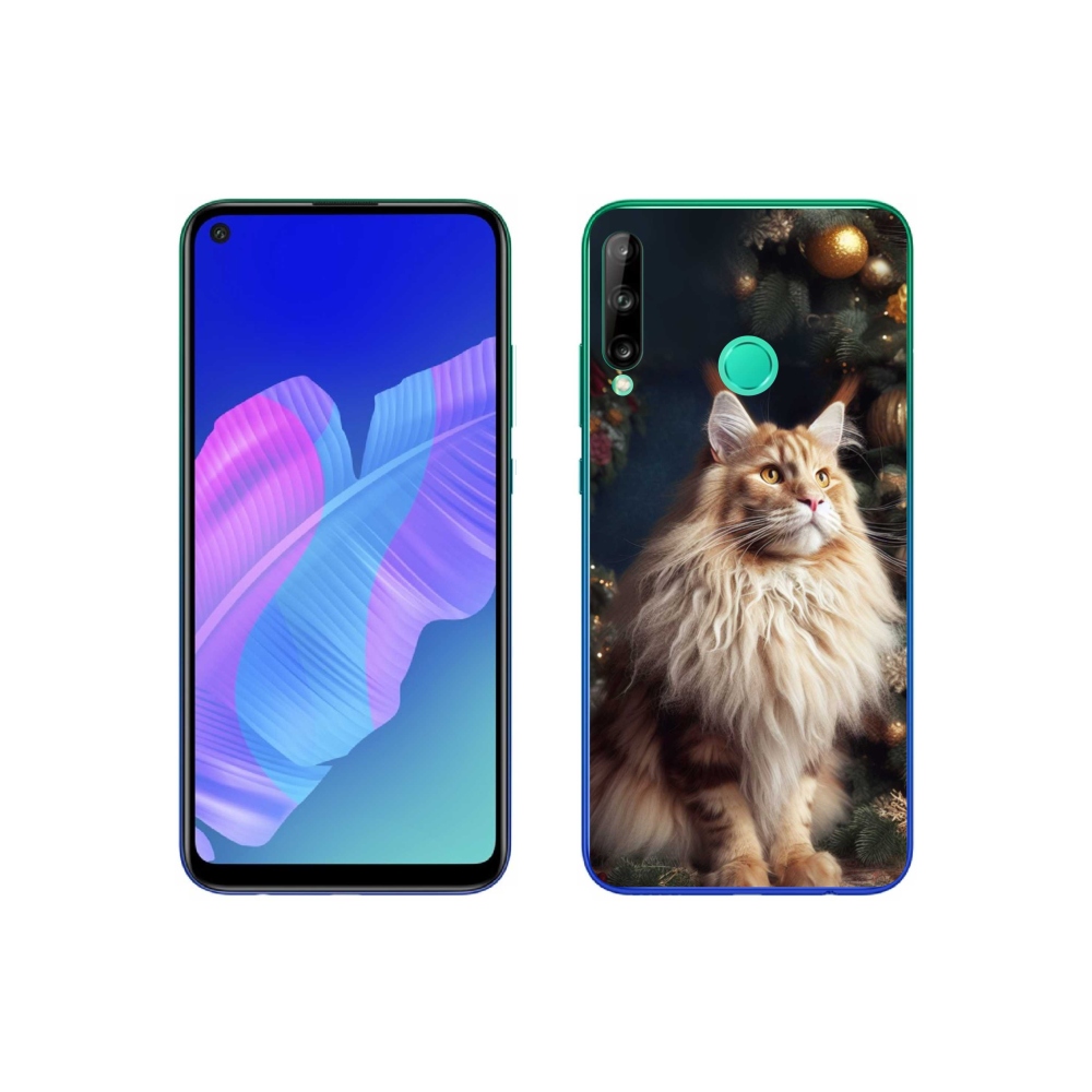 Zselés borítás mmCase a Huawei P40 Lite E - macska a fánál
