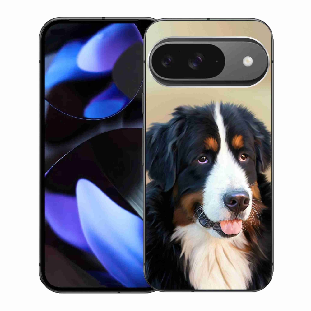 Gél tok mmCase a Google Pixel 9/9 Pro készülékhez - Berni hegyi kutya