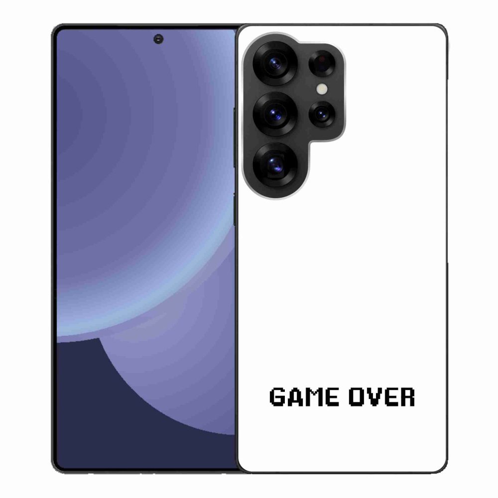 Gél borítás mmCase Samsung Galaxy S25 Ultra - játék fehér háttérrel