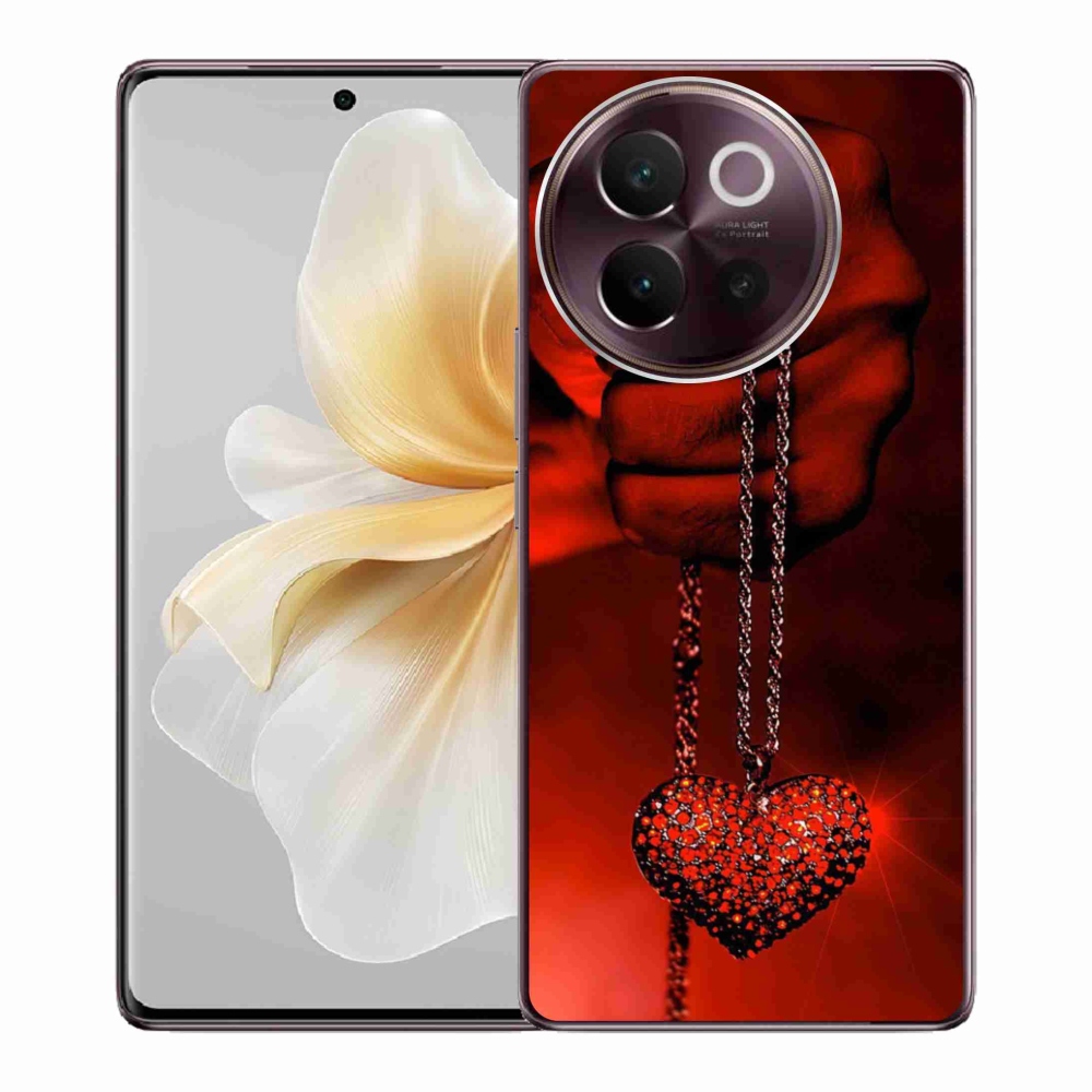 Gél borítás mmCase a Vivo V40 Lite 5G-hez - nyaklánc