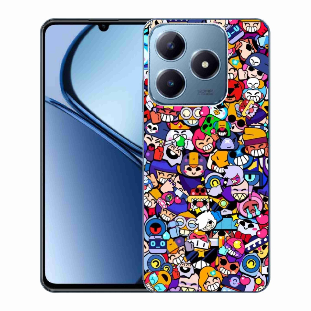 Gél borítás mmCase a Realme C63 készülékhez - brawl stars 2