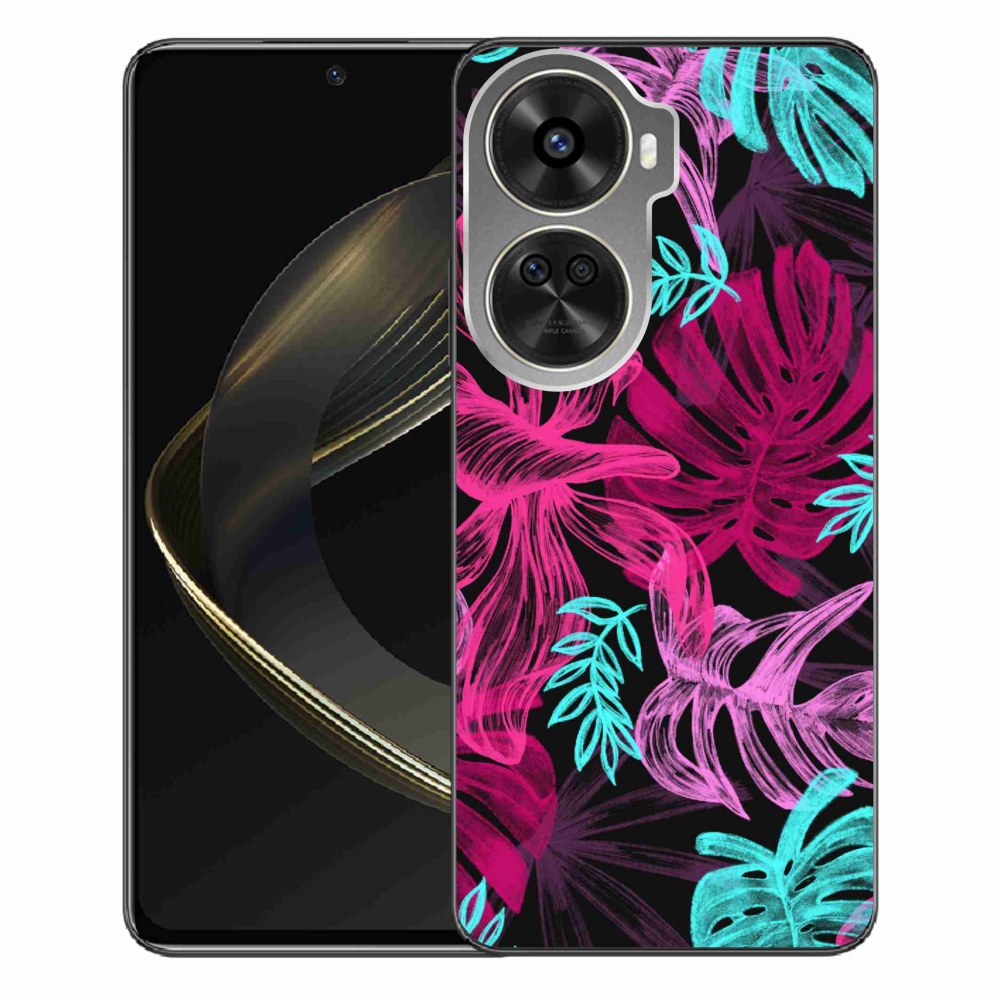 Gél borítás mmCase a Huawei Nova 12 SE-hez - virágok 1