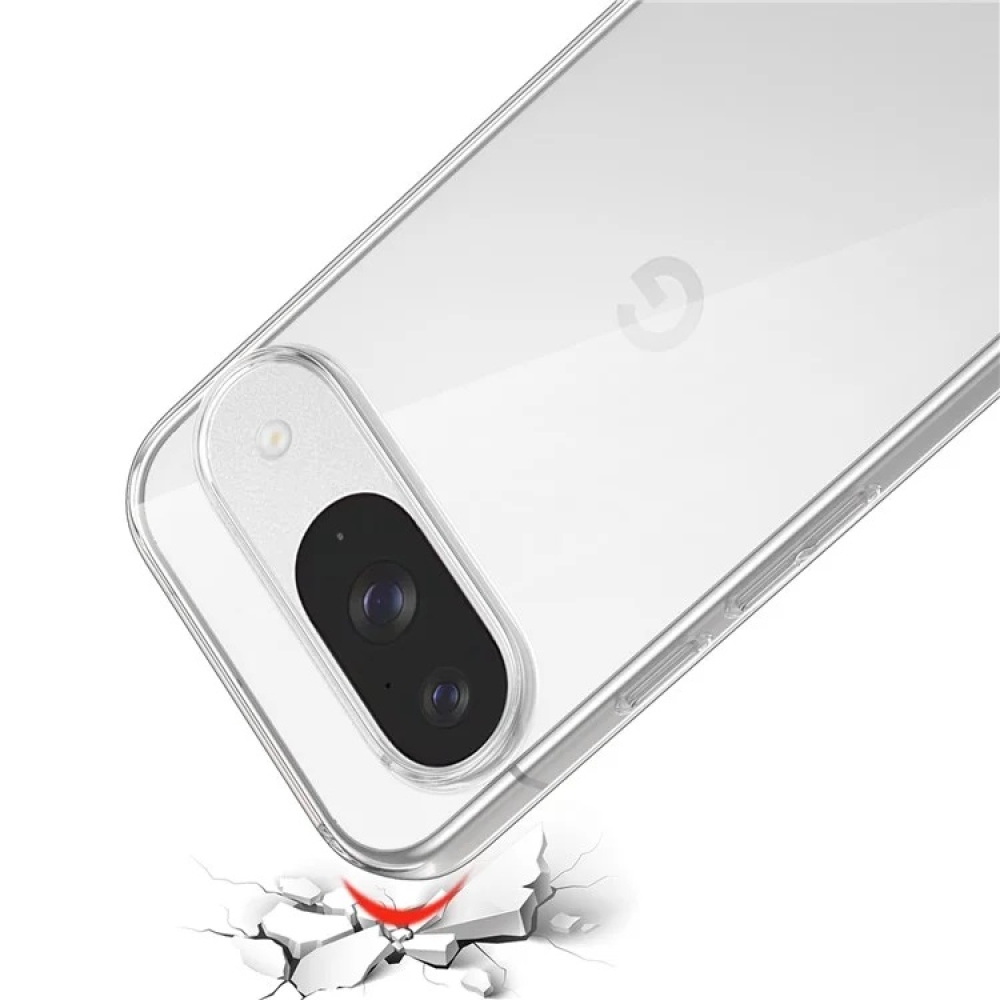 Átlátszó zselés tok Google Pixel 9/9 Pro - átlátszó