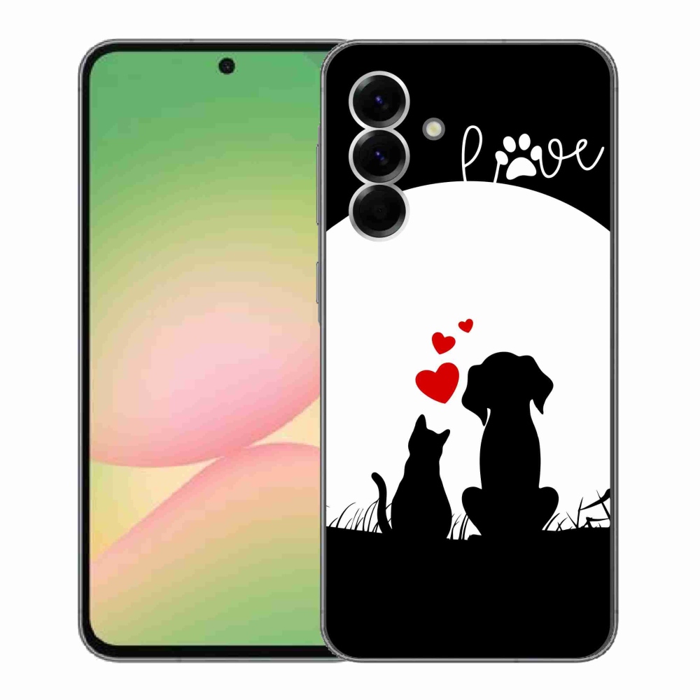 Gél borítás mmCase Samsung Galaxy A56 5G - állatszerelem