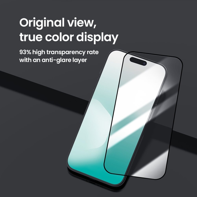 Nillkin edzett üveg 2.5D CP+ PRO fekete Apple iPhone Air készülékhez (applikátorral)