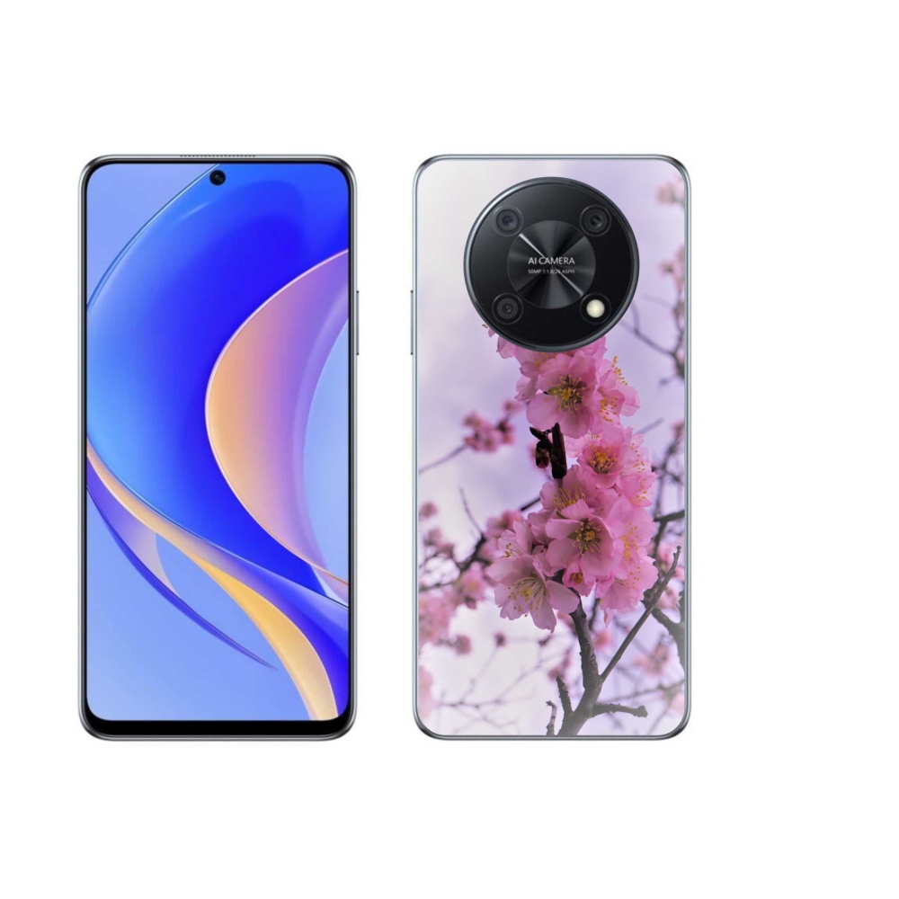 Gél borító mmCase a Huawei Nova Y90 készülékhez - virágok 7