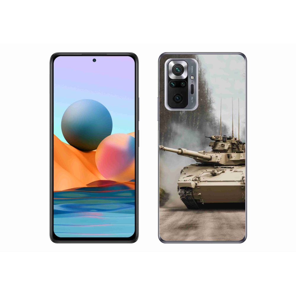 Gél borítás mmCase a Xiaomi Redmi Note 10 Pro számára - tank 1