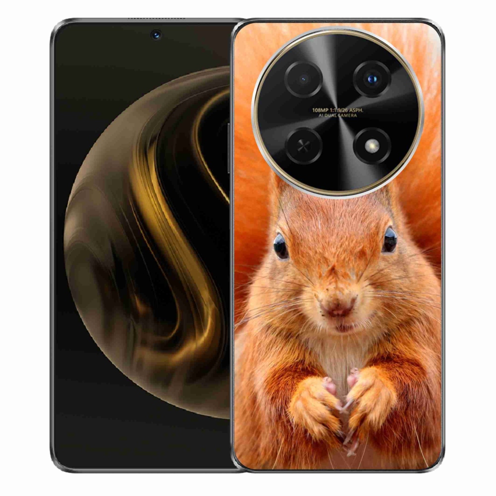 Gél borítás mmCase a Huawei Nova 12i készülékhez - mókus