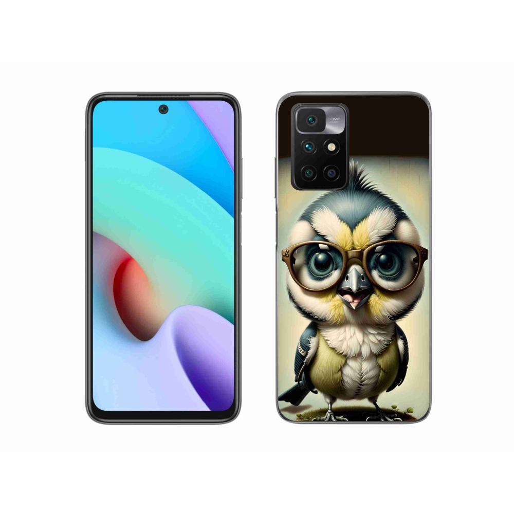 Gél borítás mmCase a Xiaomi Redmi 10/Redmi 10 (2022) - kölyök szemüveggel