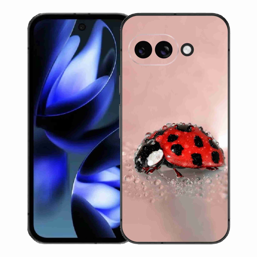 Zselés borítás mmCase a Google Pixel 9a készülékhez - katicabogár