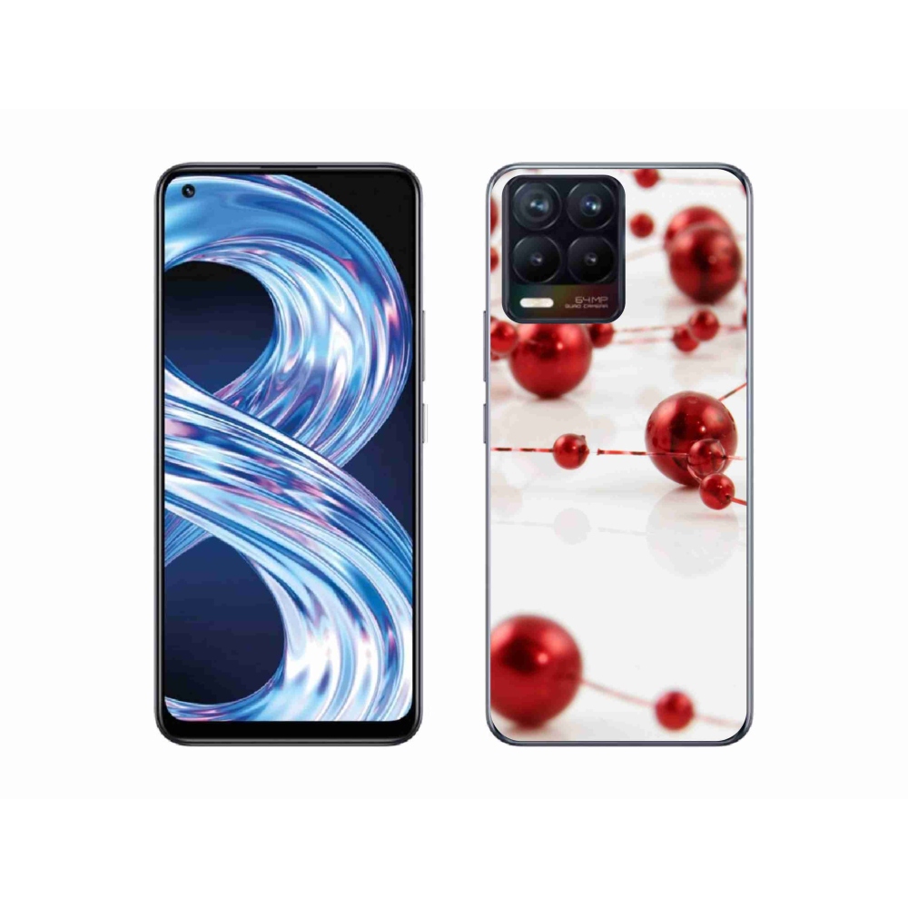 Gél borítás mmCase a Realme 8 Pro-hoz - karácsonyi lánc