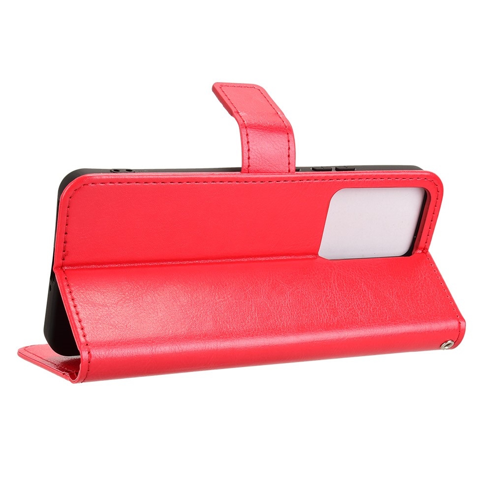 Őrült könyvtáska a Realme 14 5G-hez - piros