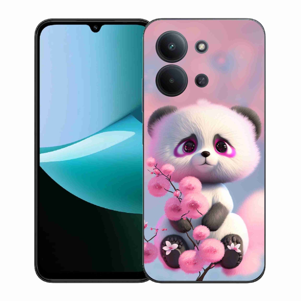 Gél borítás mmCase a Xiaomi Redmi 15C 4G (171mm)/Poco C85 4G (171mm) - aranyos panda 1