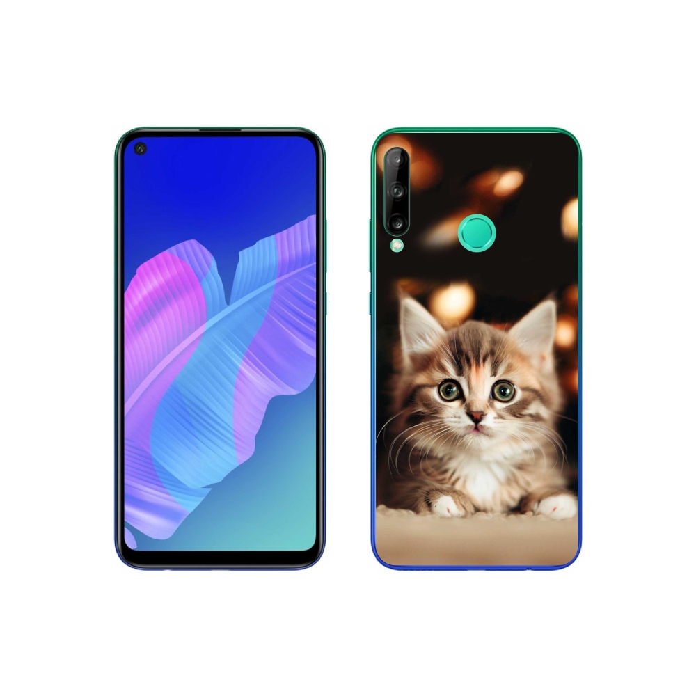 Gél borítás mmCase a Huawei P40 Lite E - aranyos cica 2