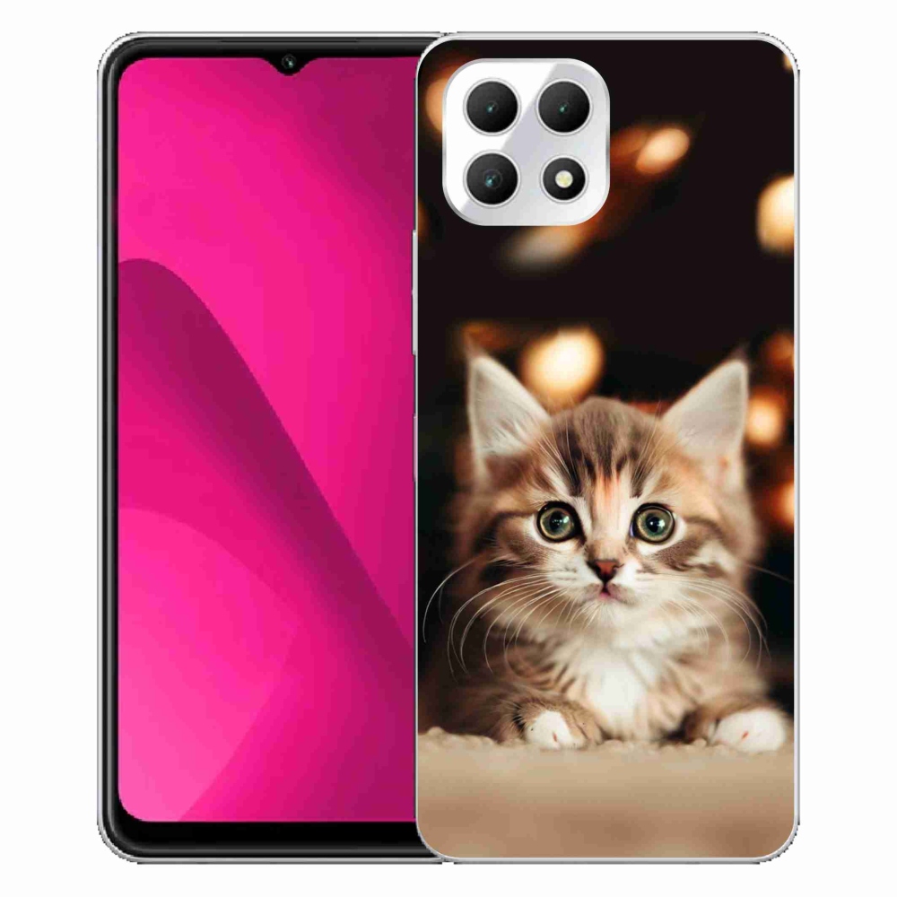 Gél borítás mmCase a T-Mobile T Phone 2 készülékhez - aranyos cica 2