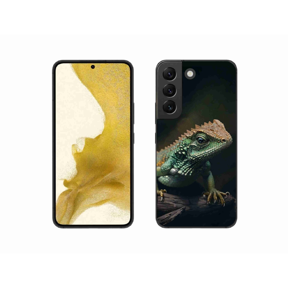 Zselés borítás mmCase Samsung Galaxy S22 5G - gyík