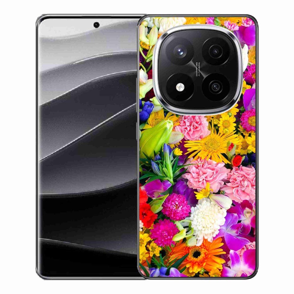 Gél borító mmCase a Xiaomi Redmi Note 14 Pro+ 5G - virágok 12